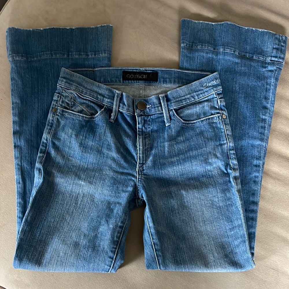 Goldsign Stardust Flare Jeans - Picture 4 of 10